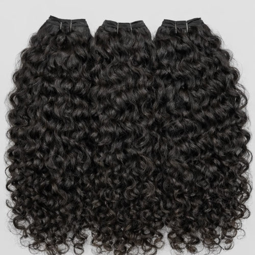 Raw Burmese Curly Hair Bundles